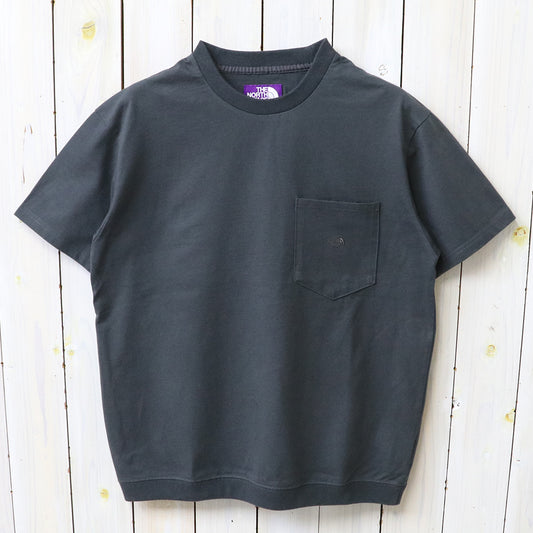 THE NORTH FACE PURPLE LABEL : High Bulky Pocket Tee (Asphalt Gray)