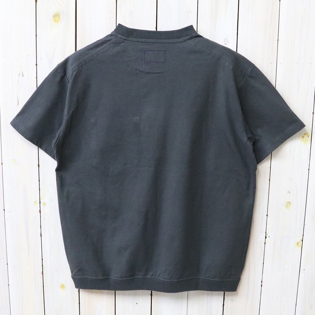 THE NORTH FACE PURPLE LABEL : High Bulky Pocket Tee (Asphalt Gray)