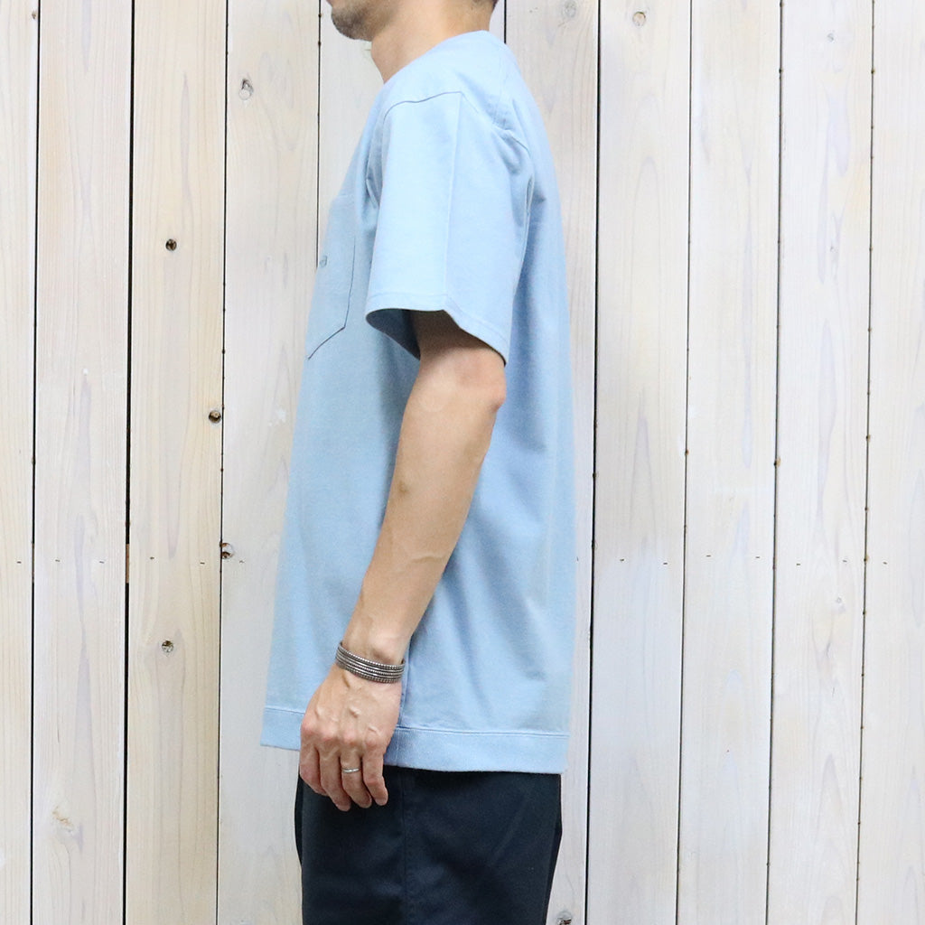 THE NORTH FACE PURPLE LABEL『High Bulky Pocket Tee』(Sax)