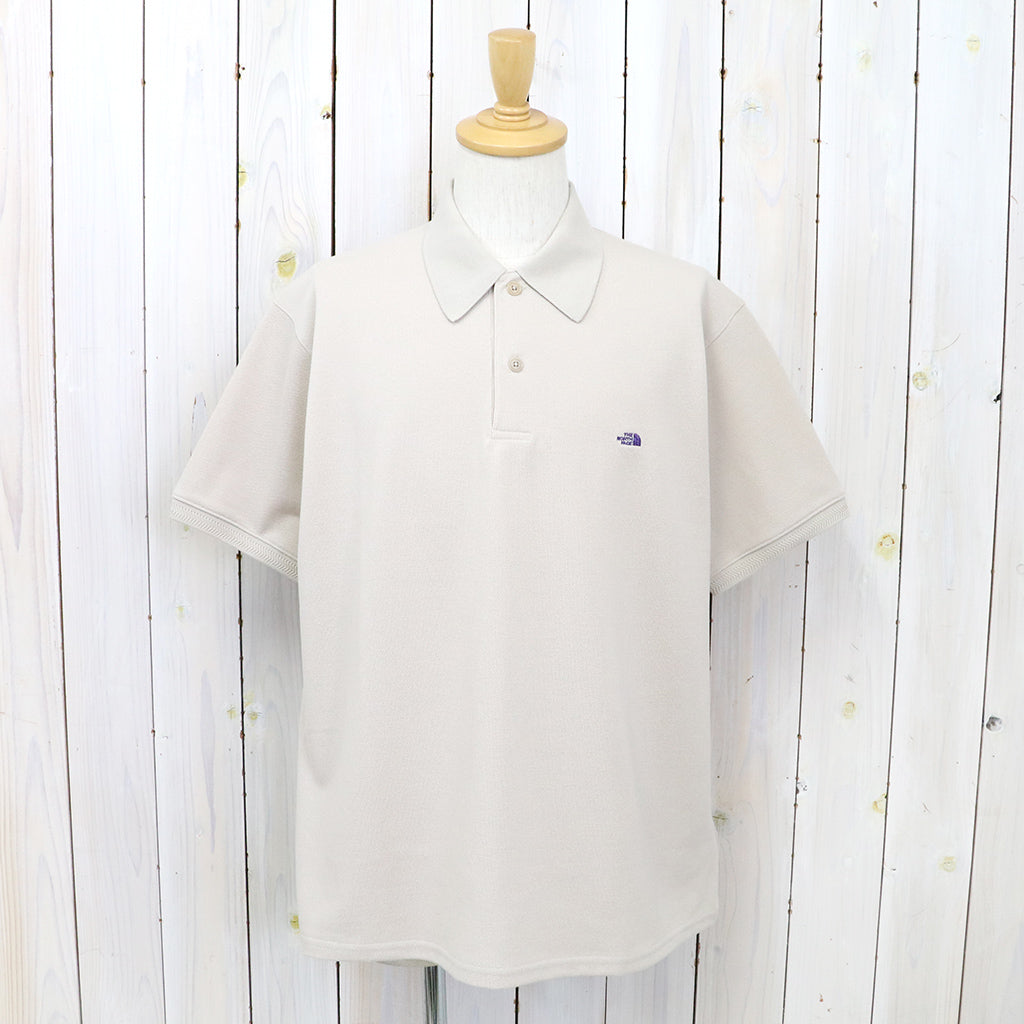 THE NORTH FACE PURPLE LABEL『Moss Stitch Field Short Sleeve Polo』(Light Beige)