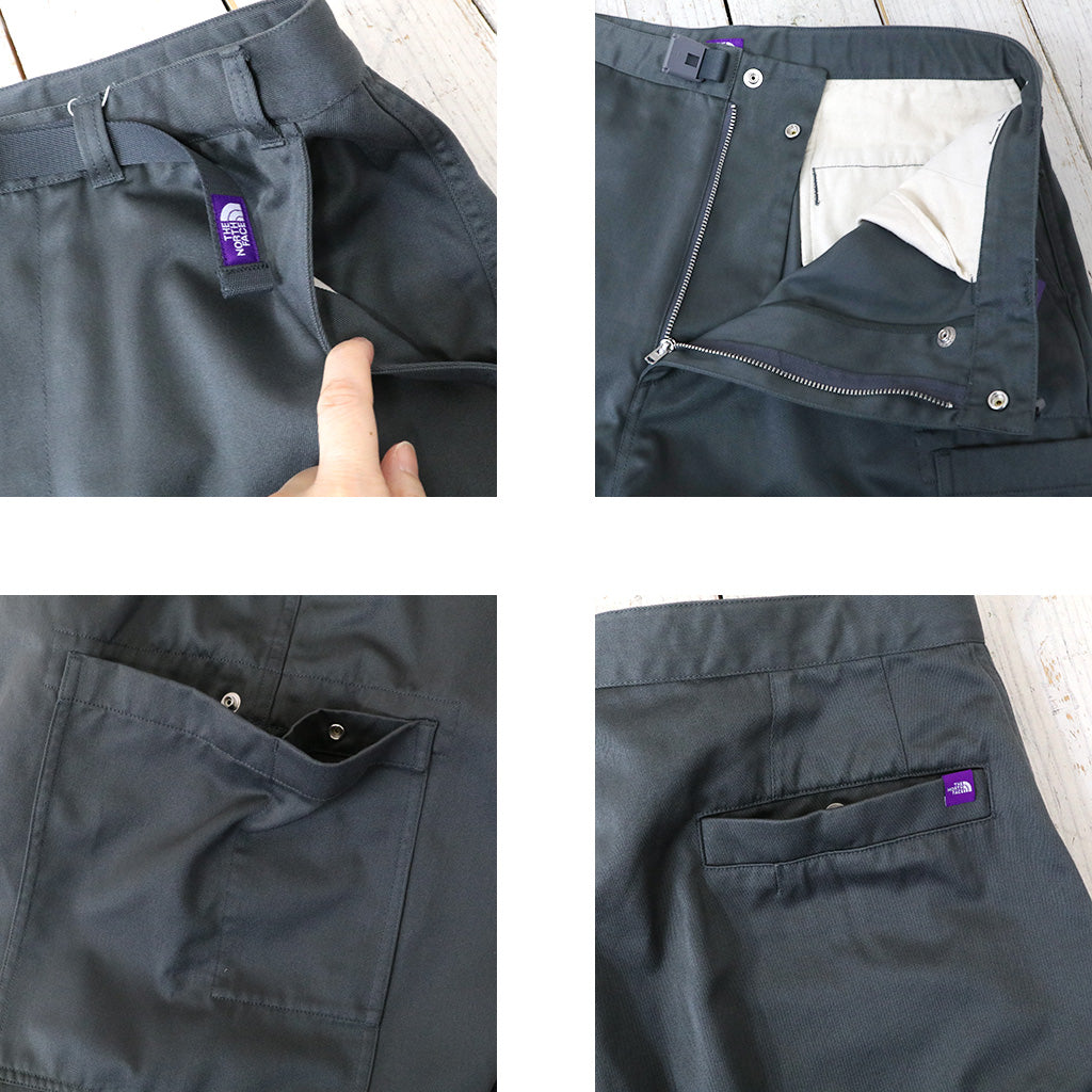 THE NORTH FACE PURPLE LABEL『Chino Cargo Pocket Field Shorts』(Asphalt Gray)