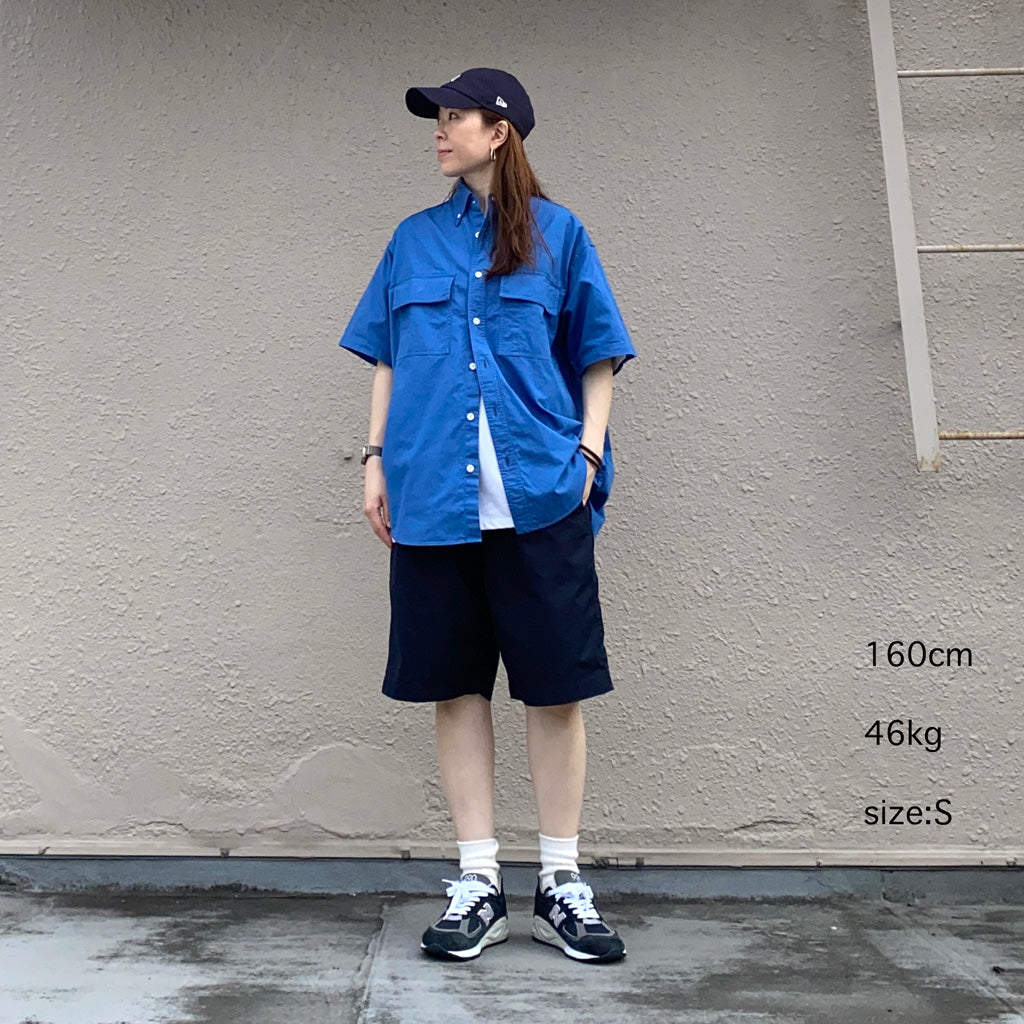 THE NORTH FACE PURPLE LABEL『Button Down Field S/S Shirt』(Blue)
