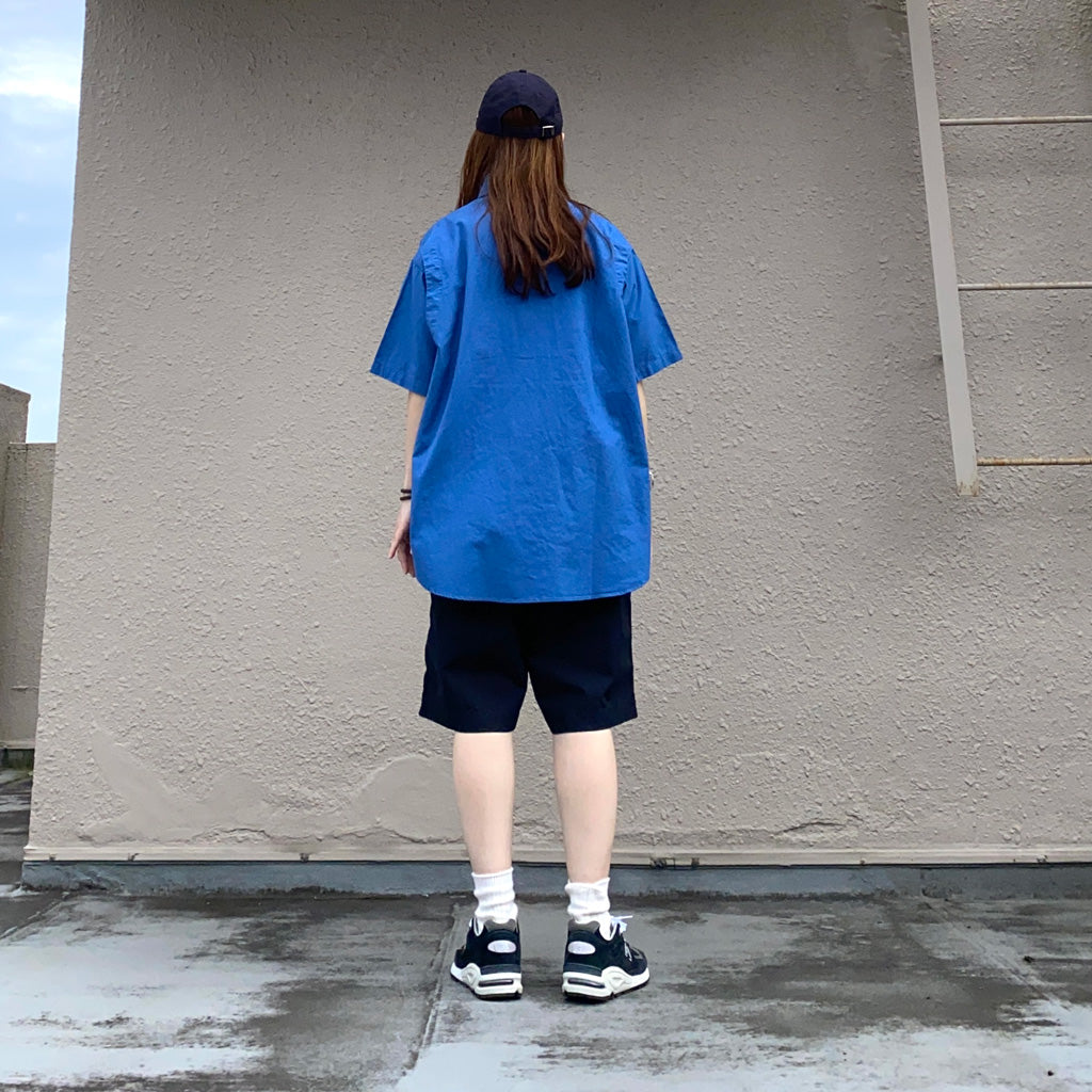 THE NORTH FACE PURPLE LABEL『Button Down Field S/S Shirt』(Blue)