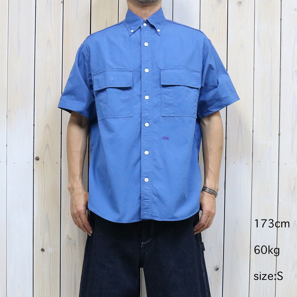 THE NORTH FACE PURPLE LABEL『Button Down Field S/S Shirt』(Blue)