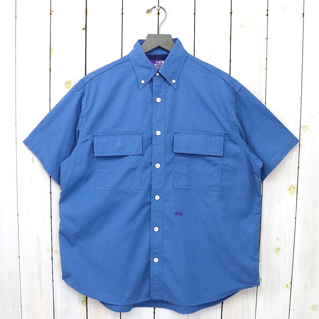 THE NORTH FACE PURPLE LABEL『Button Down Field S/S Shirt』(Blue 