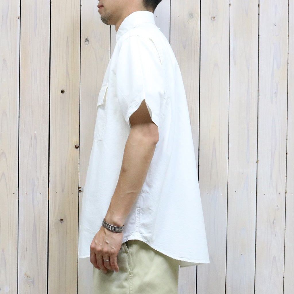 【SALE30%OFF】THE NORTH FACE PURPLE LABEL『Button Down Field S/S Shirt』(White)