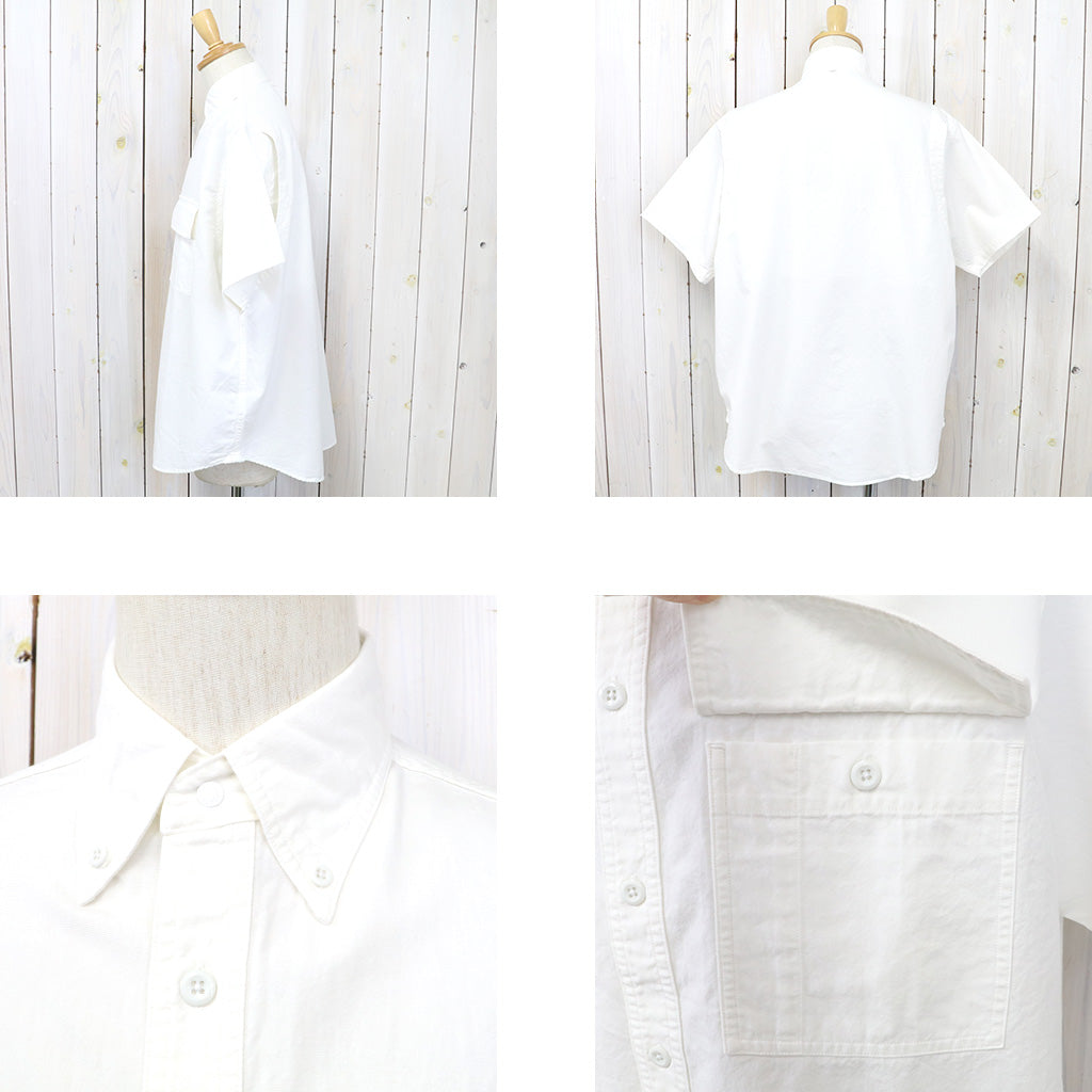 【SALE30%OFF】THE NORTH FACE PURPLE LABEL『Button Down Field S/S Shirt』(White)