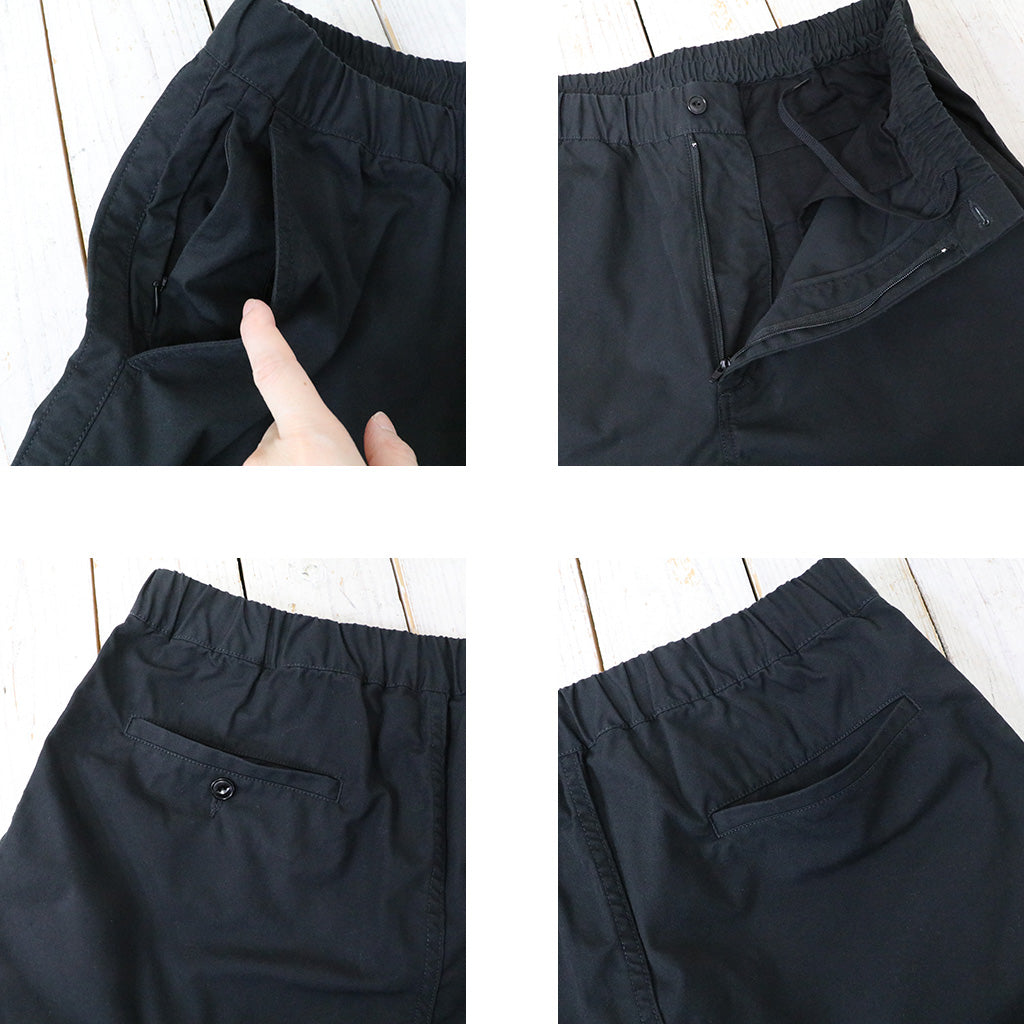 nanamica『Light Easy Shorts』(Black)