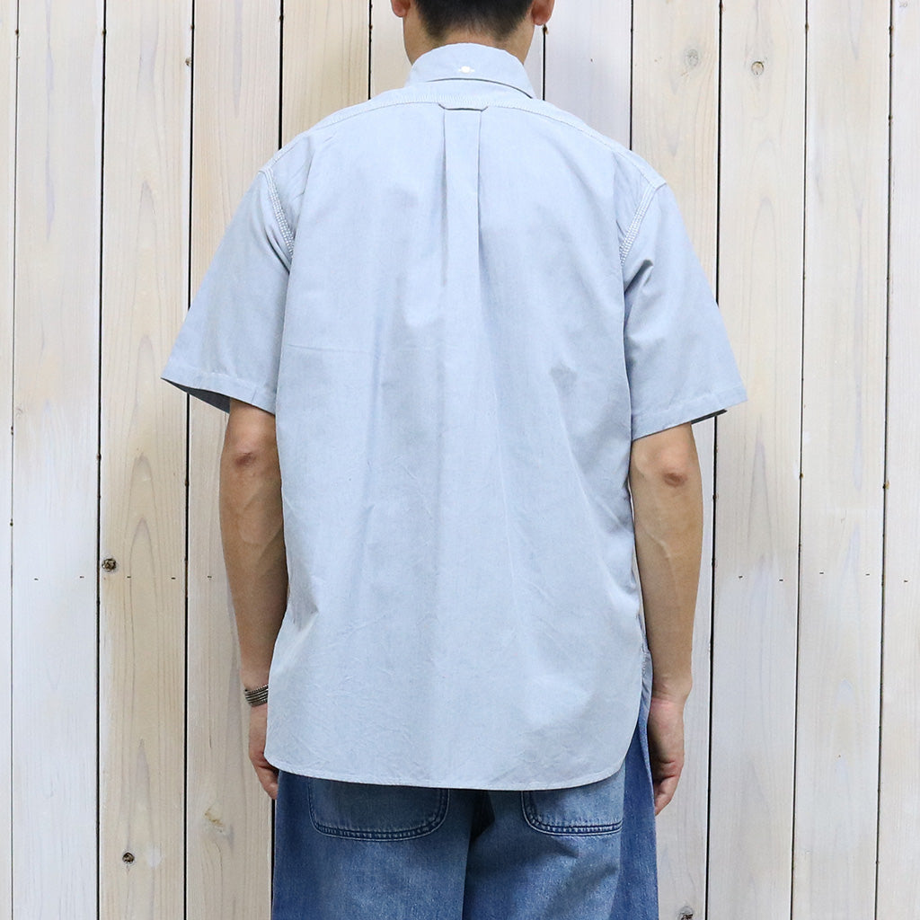 nanamica『Button Down Wind S/S Shirt』(Grayish Navy)