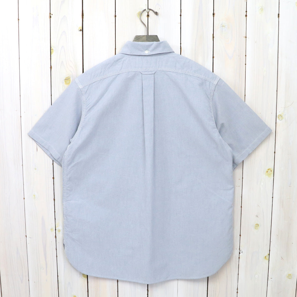 nanamica『Button Down Wind S/S Shirt』(Grayish Navy)