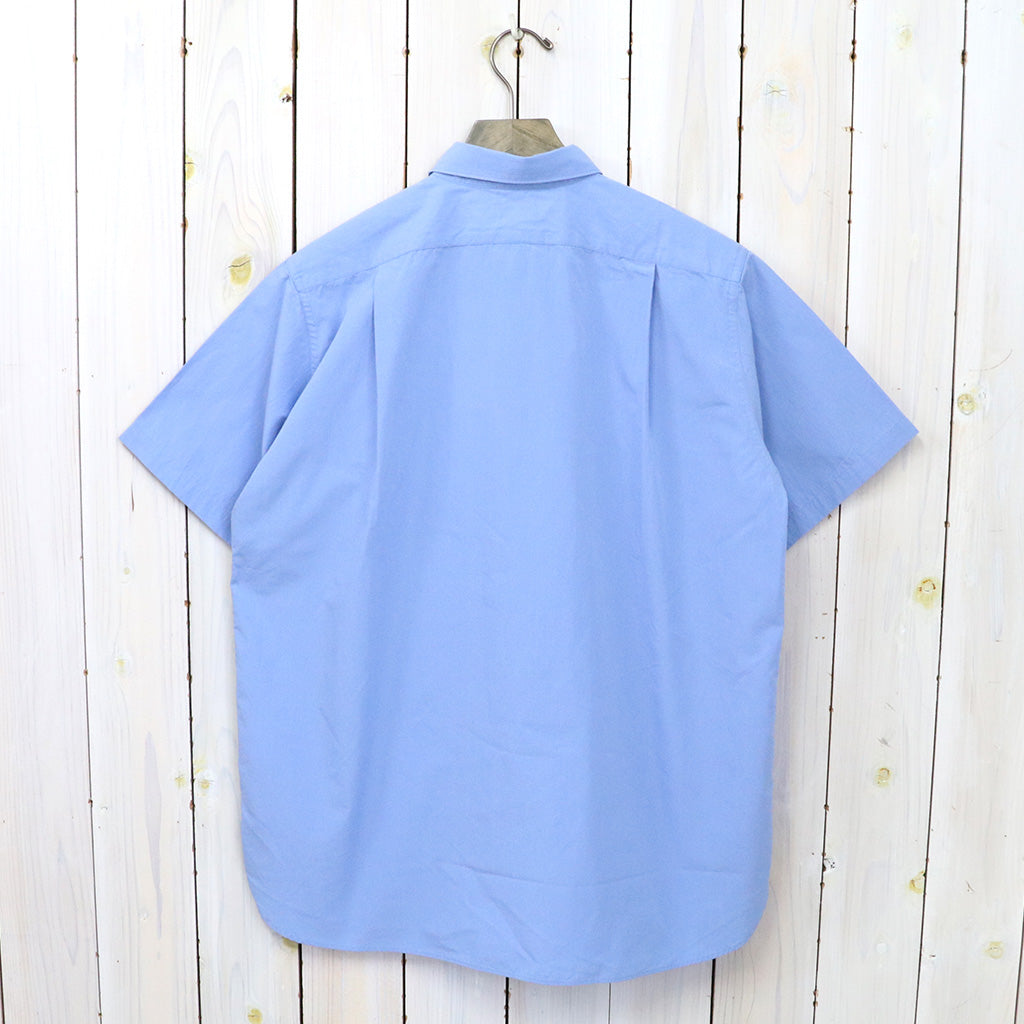 nanamica『Regular Collar Wind S/S Shirt』(Sax)