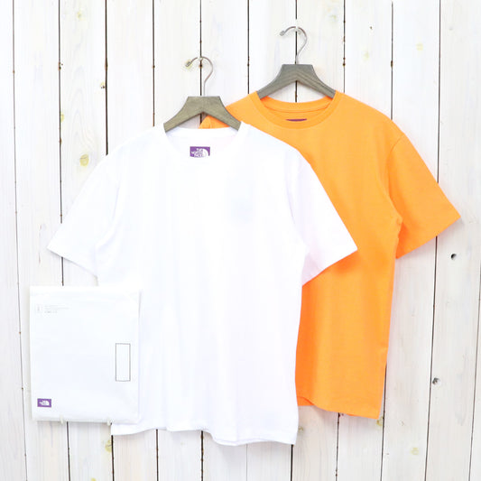 THE NORTH FACE PURPLE LABEL『Pack Field Tee』(White/Orange)