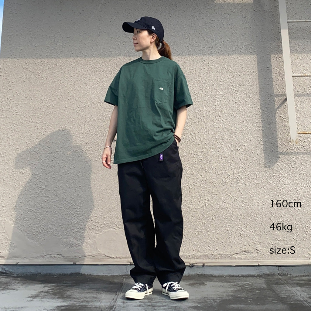 THE NORTH FACE PURPLE LABEL『7oz Pocket Tee』(Spruce/Off White)