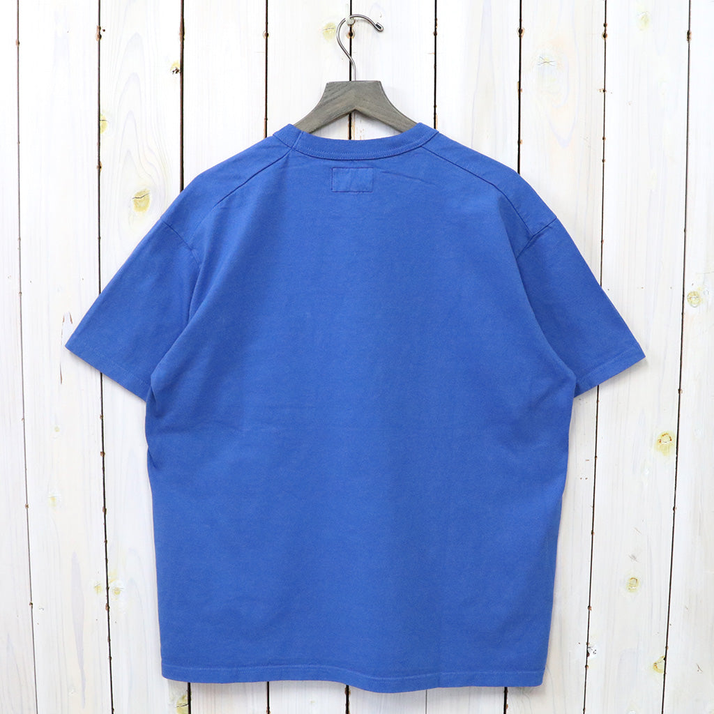 THE NORTH FACE PURPLE LABEL『7oz Pocket Tee』(Royal Blue/Off White)