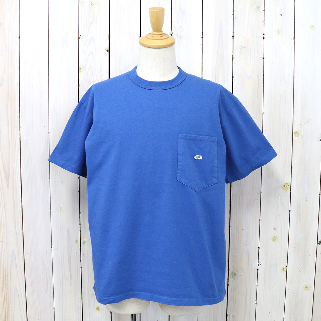 THE NORTH FACE PURPLE LABEL『7oz Pocket Tee』(Royal Blue/Off White)