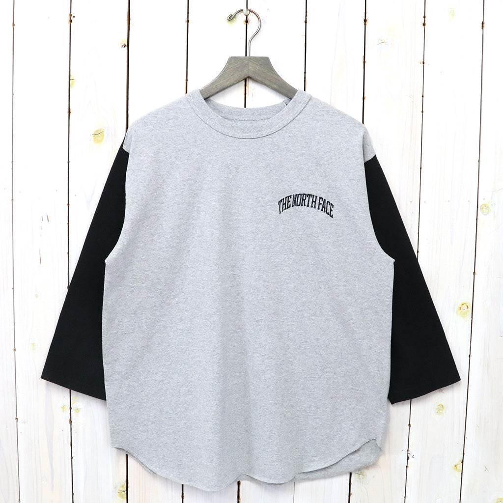 THE NORTH FACE PURPLE LABEL『7oz Field Baseball Tee』(Mix Gray)