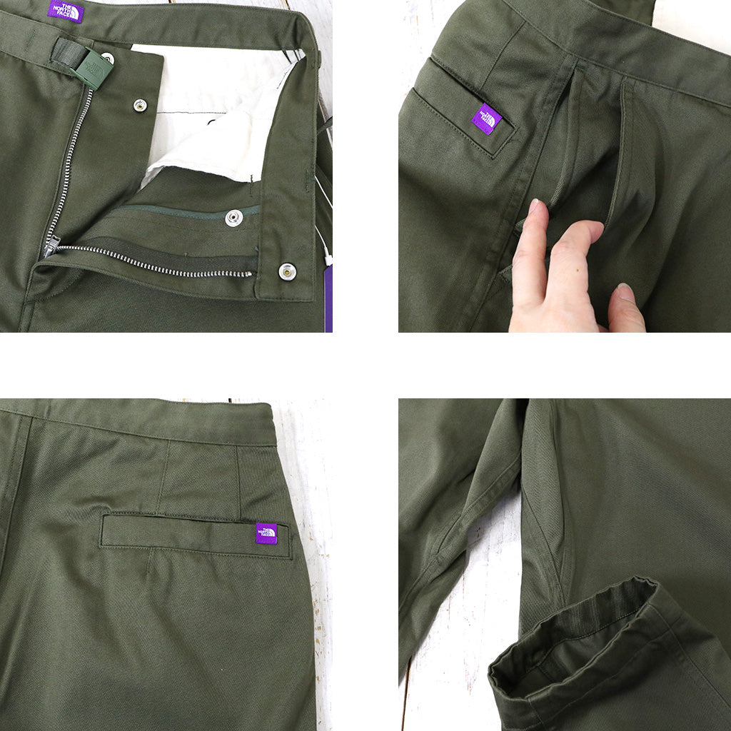 THE NORTH FACE PURPLE LABEL『Chino Wide Tapered Field Pants』(Olive Drab)