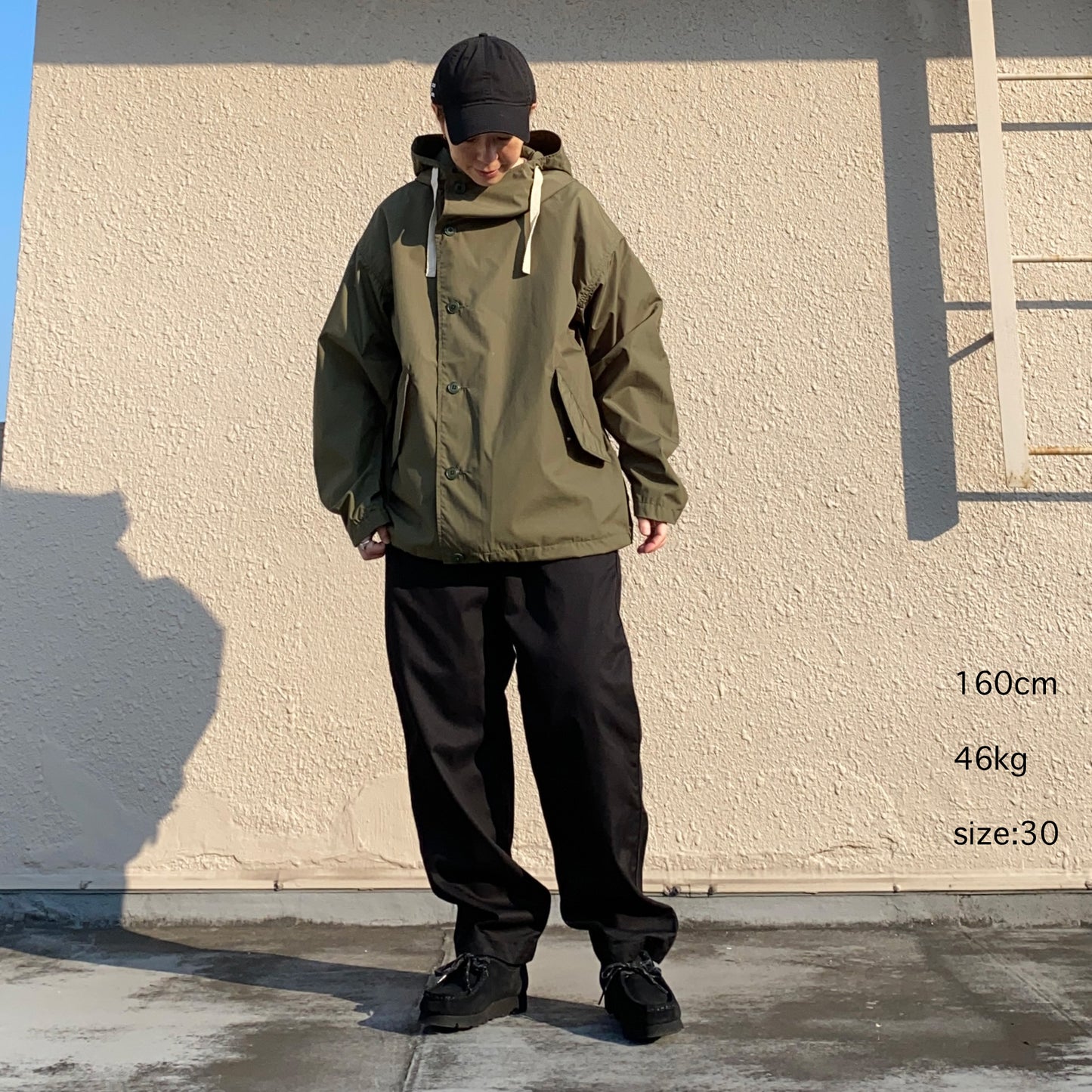 THE NORTH FACE PURPLE LABEL『COOLMAX Chino Wide Tapered Pants』(Balck)