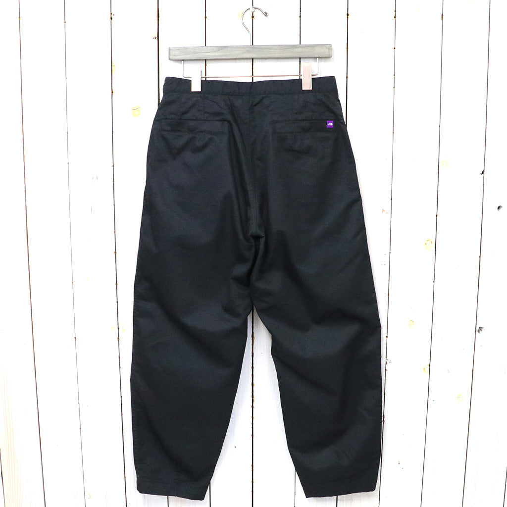 THE NORTH FACE PURPLE LABEL『COOLMAX Chino Wide Tapered Pants』(Balck)