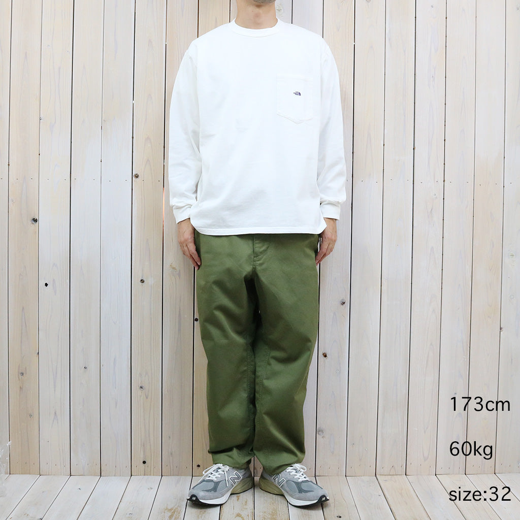 THE NORTH FACE PURPLE LABEL『COOLMAX Chino Wide Tapered Pants』(Khaki Green)