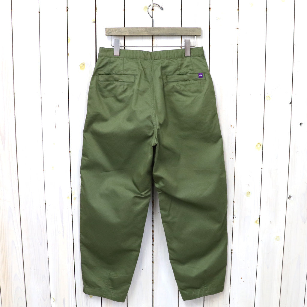 THE NORTH FACE PURPLE LABEL『COOLMAX Chino Wide Tapered Pants』(Khaki Green)