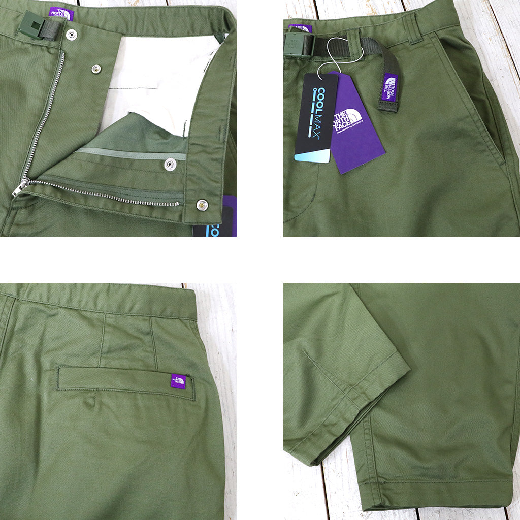 THE NORTH FACE PURPLE LABEL『COOLMAX Chino Wide Tapered Pants』(Khaki Green)