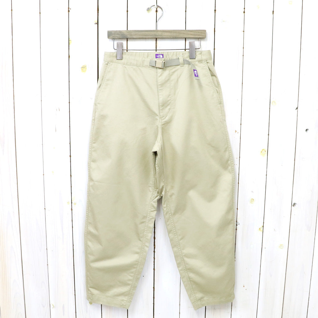 THE NORTH FACE PURPLE LABEL『COOLMAX Chino Wide Tapered Pants』(Beige)