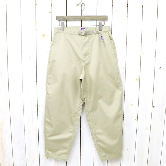 THE NORTH FACE PURPLE LABEL『COOLMAX Chino Wide Tapered Pants』(Beige)