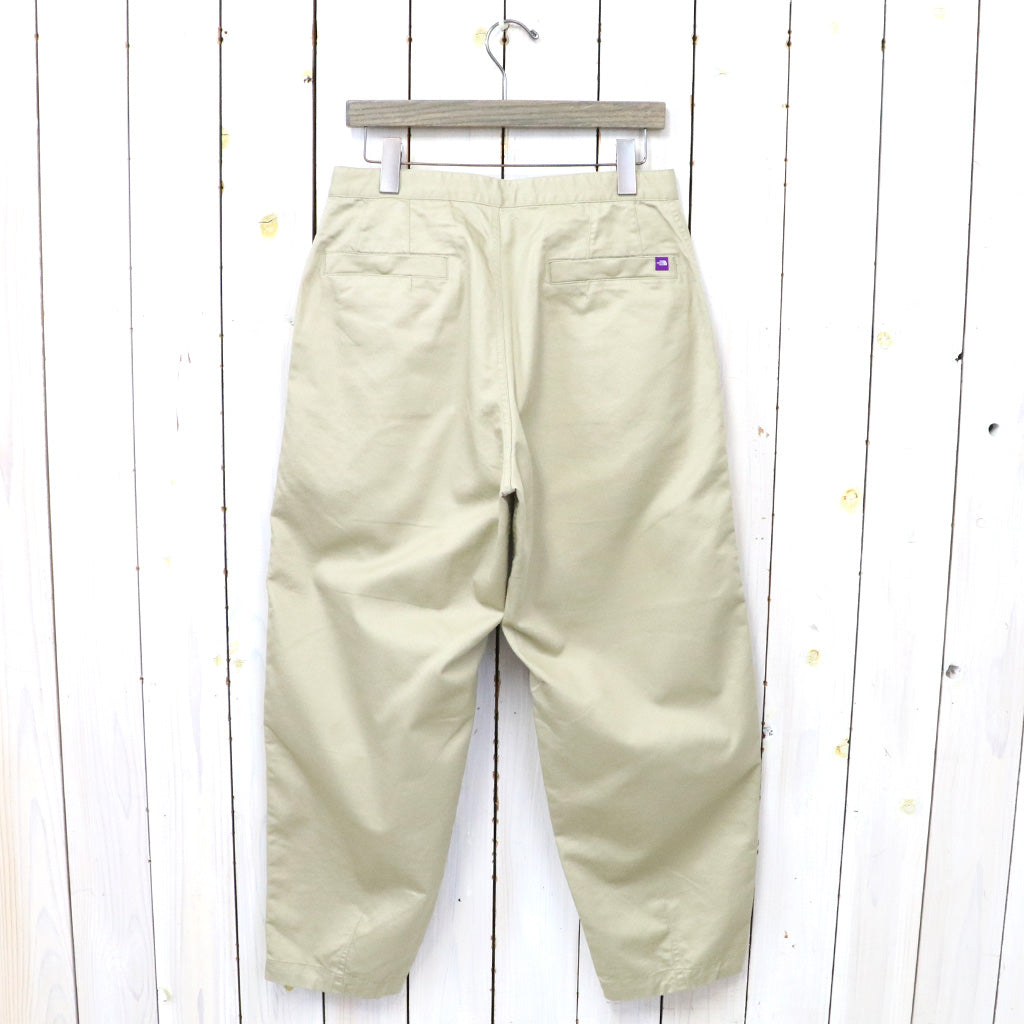 THE NORTH FACE PURPLE LABEL『COOLMAX Chino Wide Tapered Pants』(Beige)