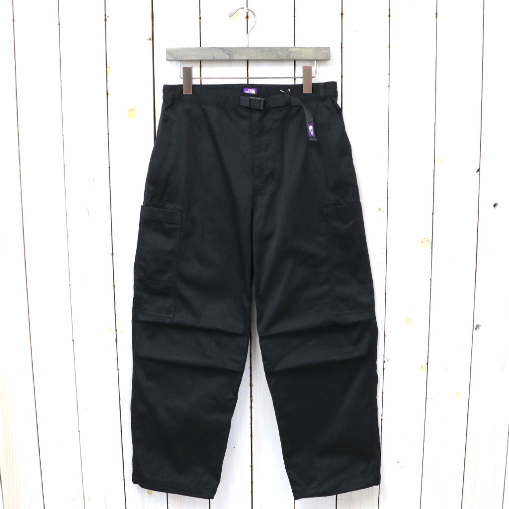 THE NORTH FACE PURPLE LABEL『Chino Cargo Pocket Field Pants』(Black)