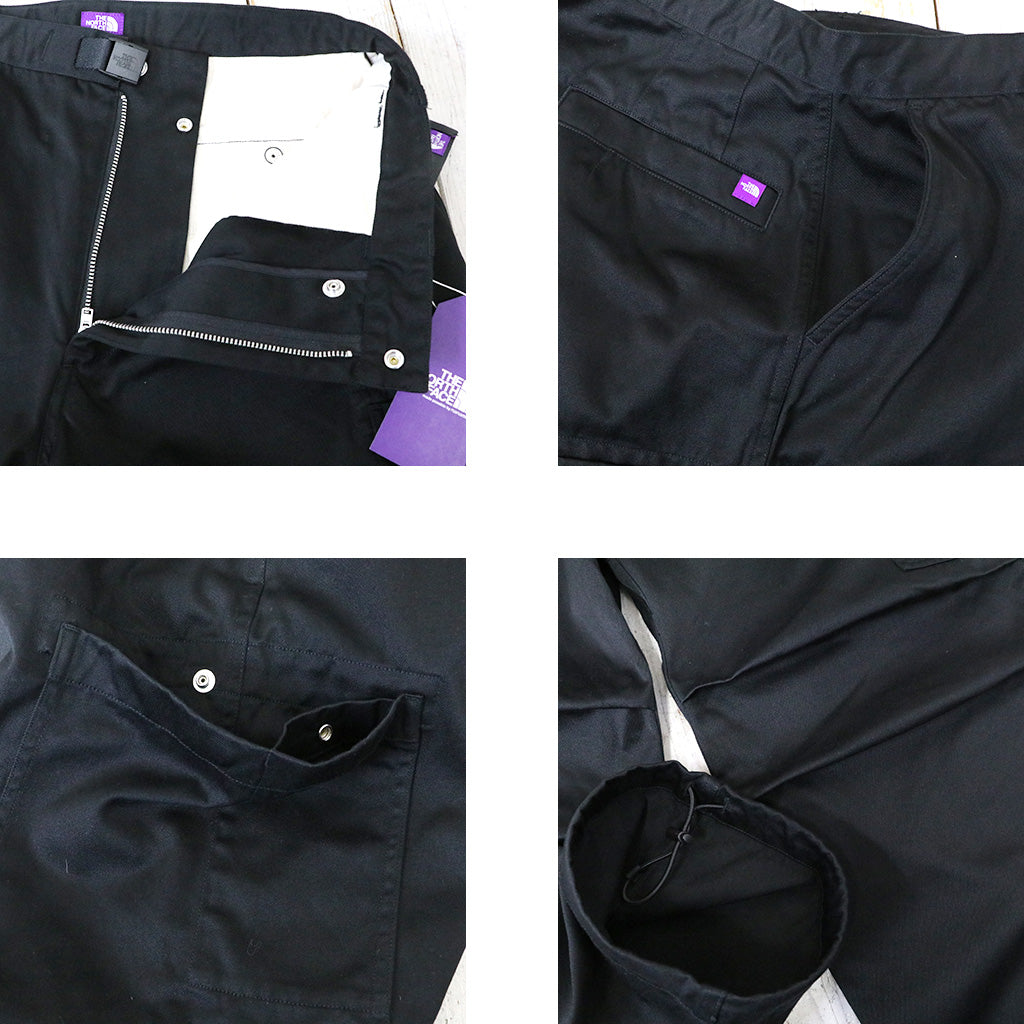 THE NORTH FACE PURPLE LABEL『Chino Cargo Pocket Field Pants』(Black)