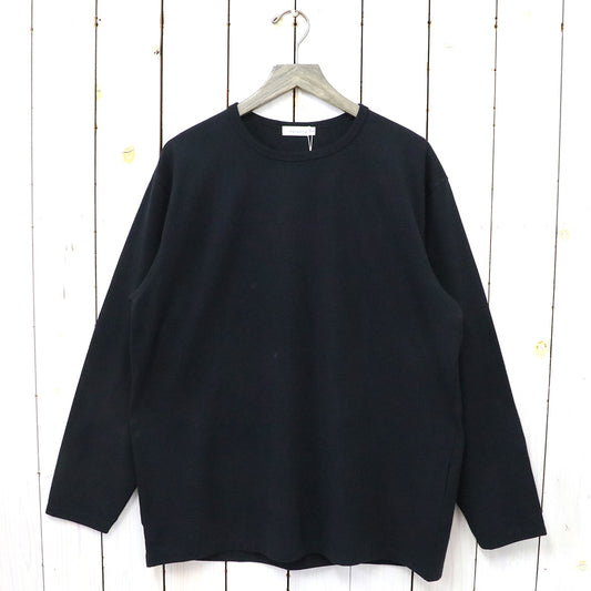 nanamica『COOLMAX Jersey L/S Tee』(Black)