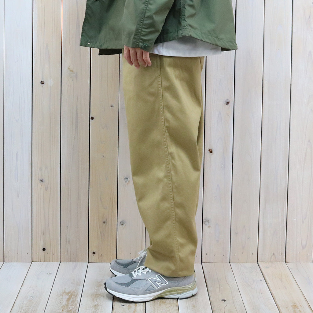 nanamica『Wide Chino Pants』(Tan)