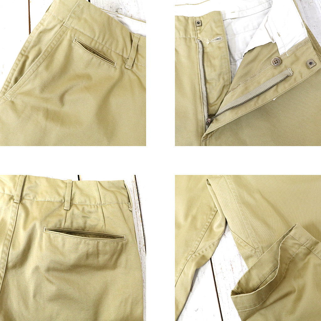 nanamica『Wide Chino Pants』(Tan)