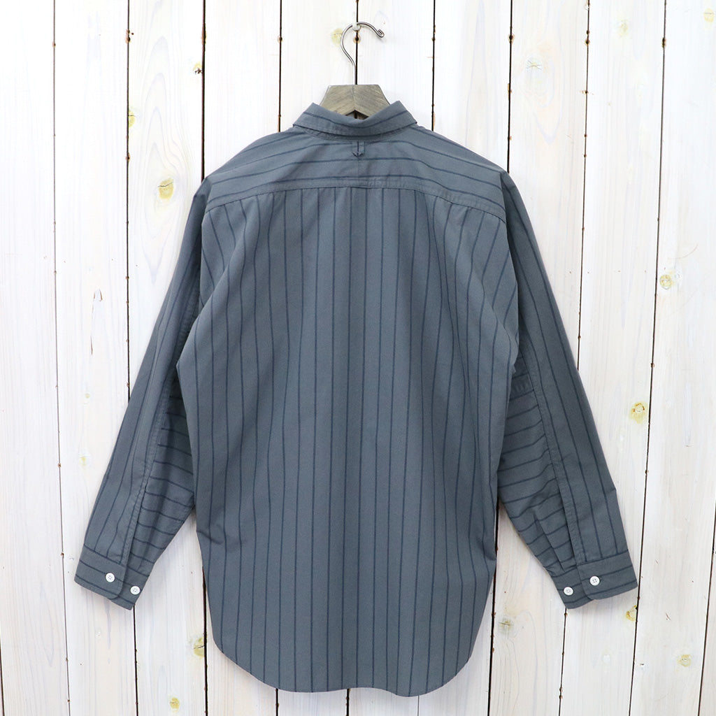 THE NORTH FACE PURPLE LABEL『Striped Field Shirt』(Asphalt Gray)