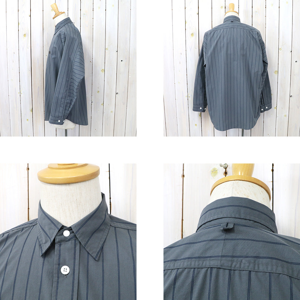 THE NORTH FACE PURPLE LABEL『Striped Field Shirt』(Asphalt Gray)