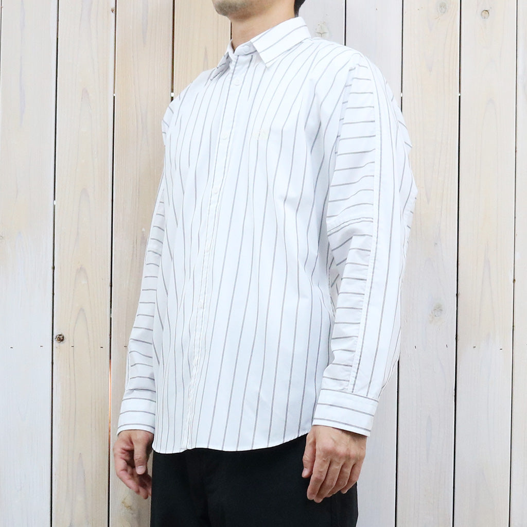 THE NORTH FACE PURPLE LABEL『Striped Field Shirt』(White)