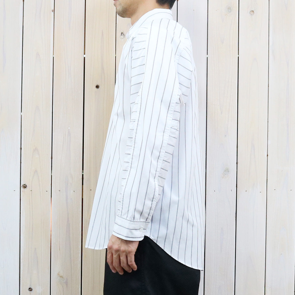 THE NORTH FACE PURPLE LABEL『Striped Field Shirt』(White)