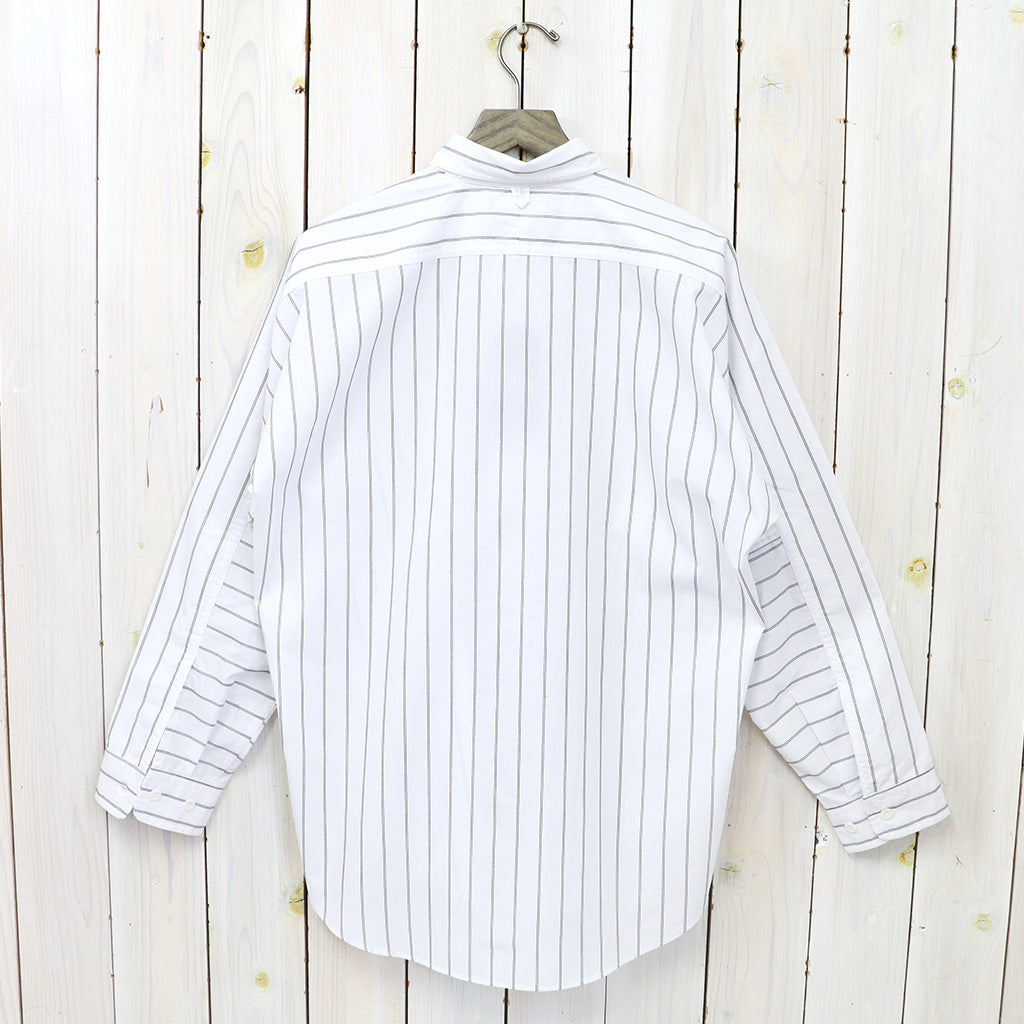 THE NORTH FACE PURPLE LABEL『Striped Field Shirt』(White)