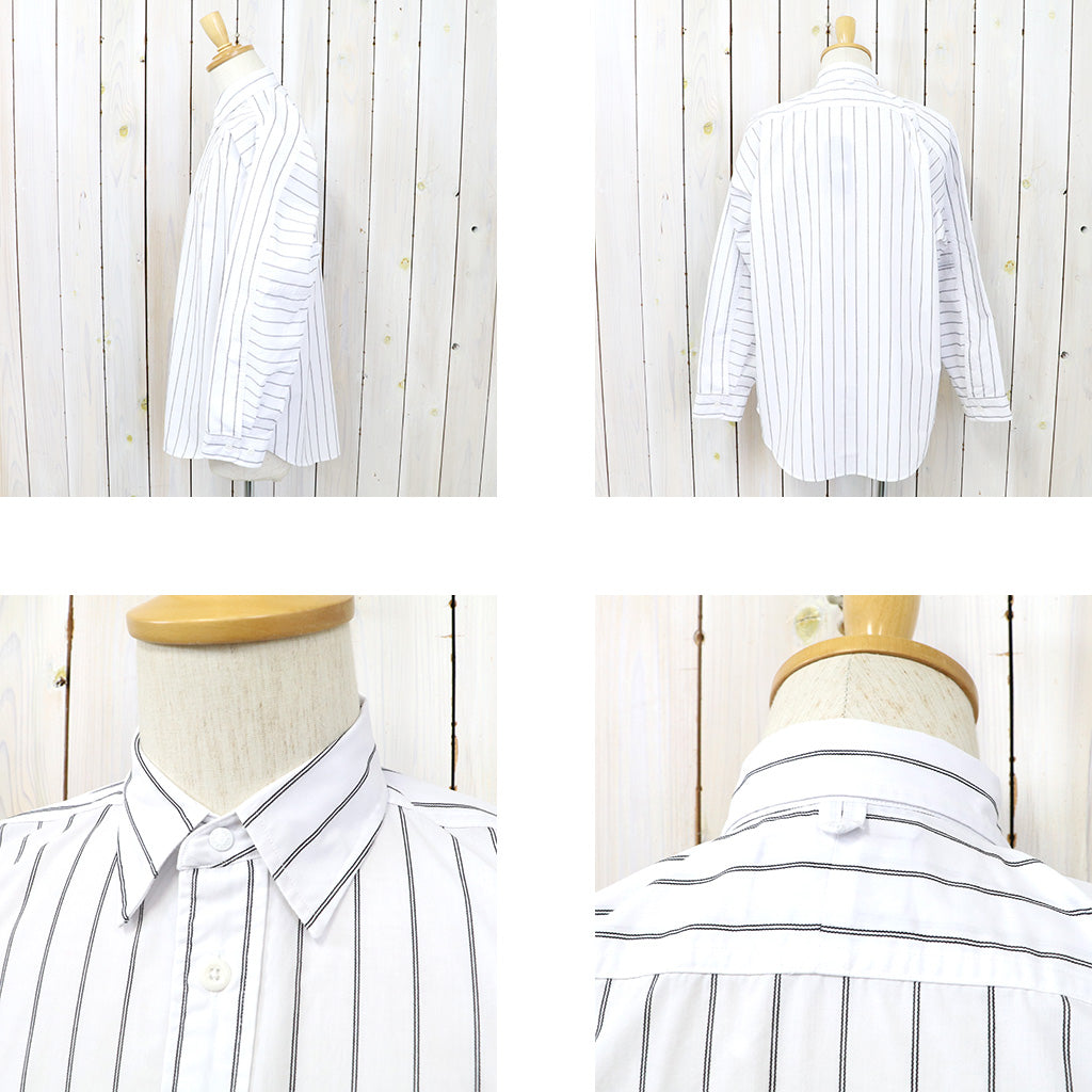 THE NORTH FACE PURPLE LABEL『Striped Field Shirt』(White)