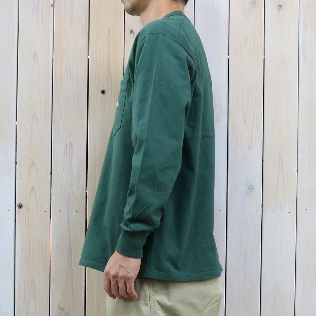 THE NORTH FACE PURPLE LABEL『7oz Long Sleeve Pocket Tee』(Spruce/Off White)