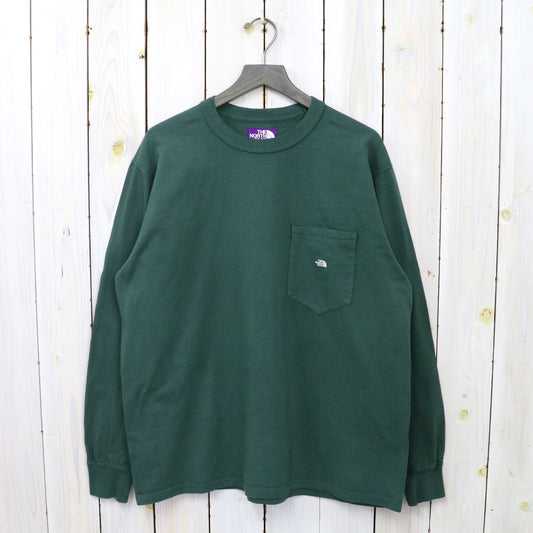 THE NORTH FACE PURPLE LABEL『7oz Long Sleeve Pocket Tee』(Spruce/Off White)