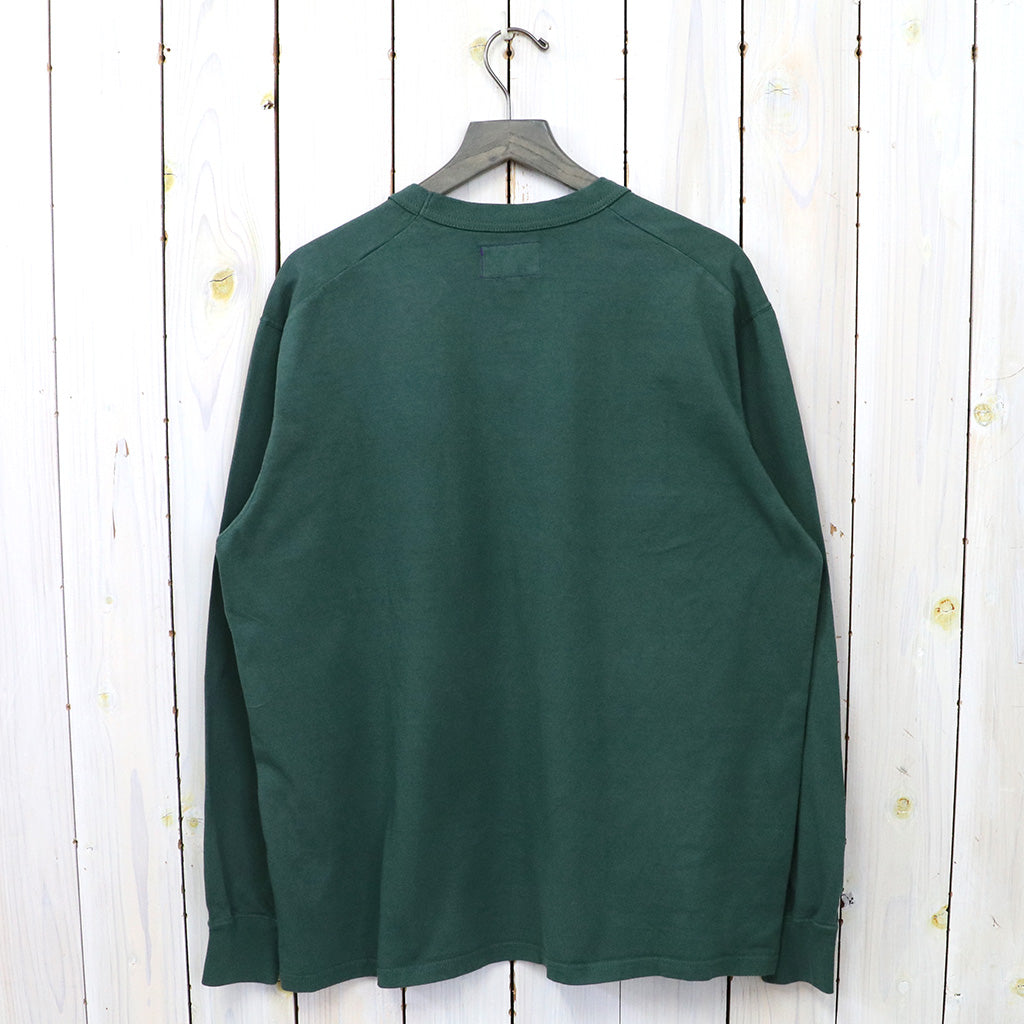 THE NORTH FACE PURPLE LABEL『7oz Long Sleeve Pocket Tee』(Spruce/Off White)