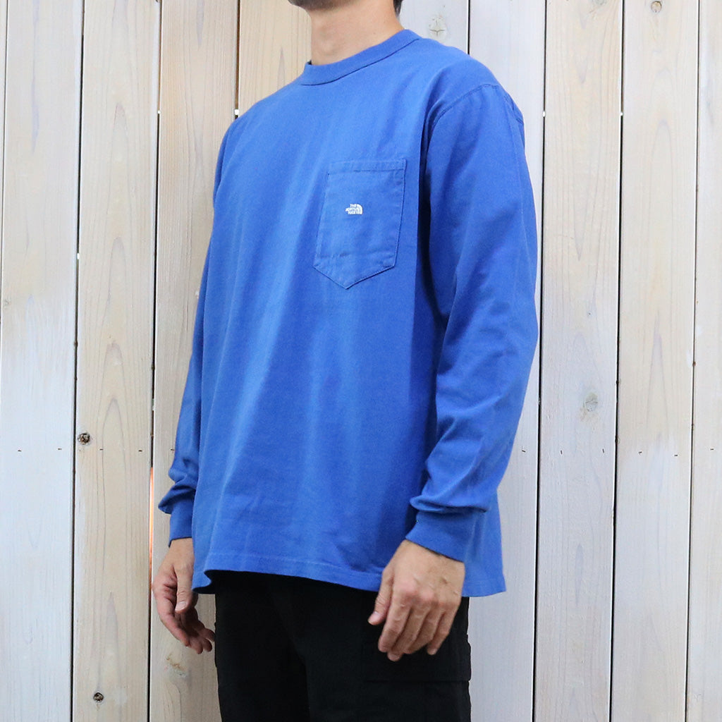 THE NORTH FACE PURPLE LABEL『7oz Long Sleeve Pocket Tee』(Royal Blue/Off White)