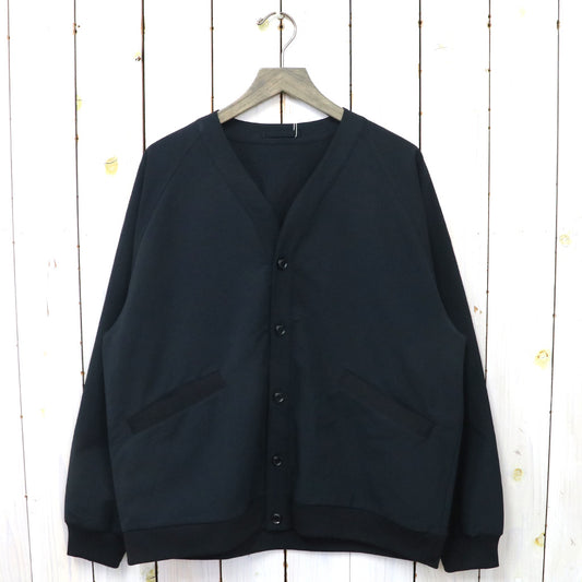 nanamica『ALPHADRY Cardigan』(Black)