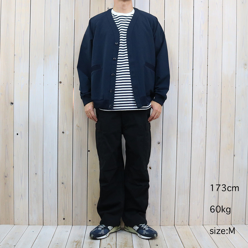 nanamica『ALPHADRY Cardigan』(Navy)