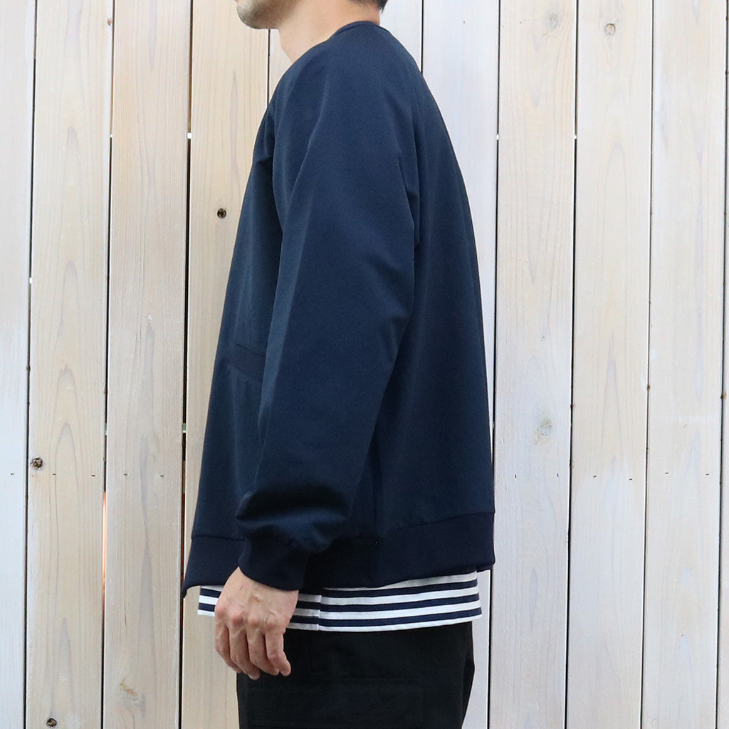 nanamica『ALPHADRY Cardigan』(Navy)