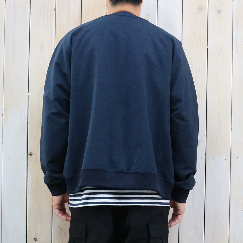 nanamica『ALPHADRY Cardigan』(Navy)