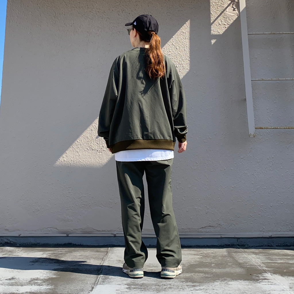 nanamica『ALPHADRY Cardigan』(Olive)