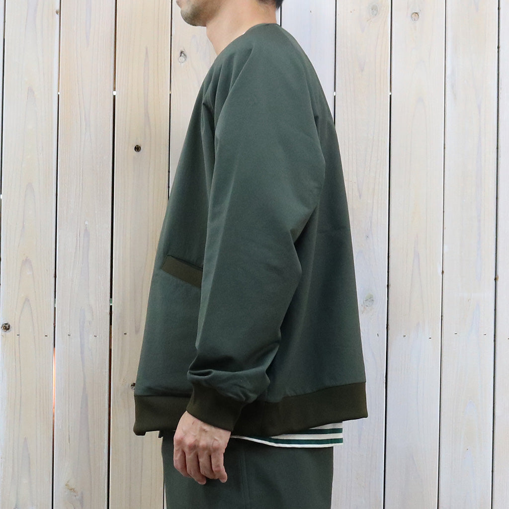 nanamica『ALPHADRY Cardigan』(Olive)